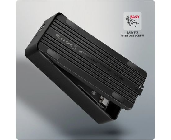AXAGON EEM2-40G USB-C 40Gbps external enclosure for M.2 NVMe SSD Korpusi ārējiem HDD, SSD