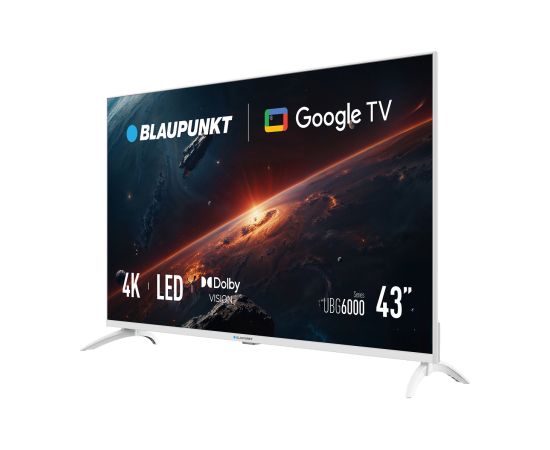 Blaupunkt 4K TV 43UBG6010S 43 Smart TV Google TV UHD White Televizori