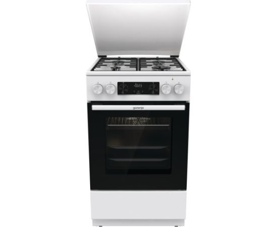 GORENJE GK5C64WH plīts ar gāzes virsmu 50cm Gāzes Plītis