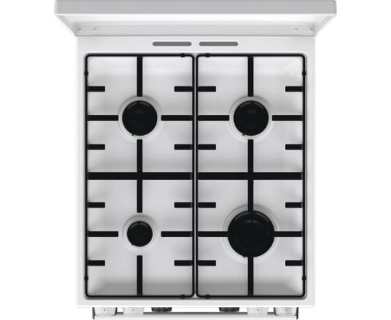GORENJE GK5C64WH plīts ar gāzes virsmu 50cm Gāzes Plītis