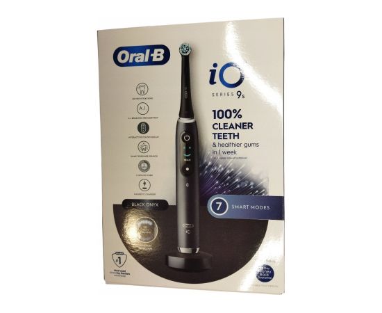 Szczoteczka Oral-B iO Series 9s electric toothbrush, black Elektriskās zobu birstes, irigatori