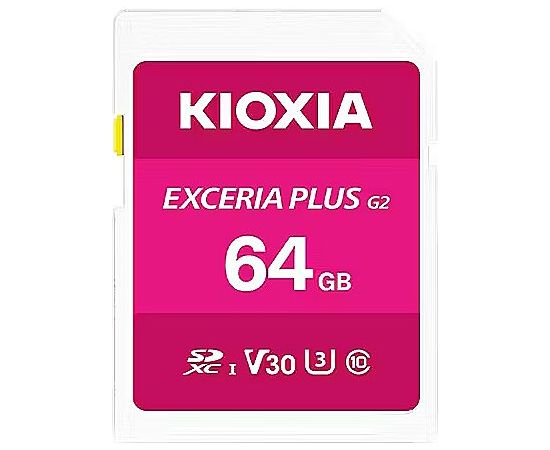 Kioxia Exceria Plus G2 SD Card 64GB V30 Новинки Компьютерная техника