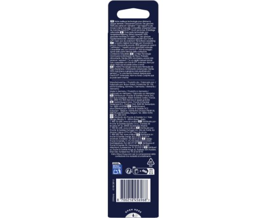Oral-B iO Gentle Care Black replacement brushes 3pcs, black Uzgaļi elektriskajām zobu birstēm