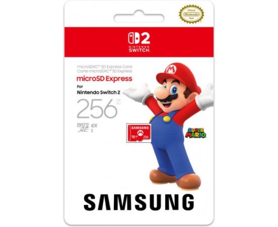 Samsung N2P601 MicroSDXC 256 GB Ninteno Switch 2 Карты памяти