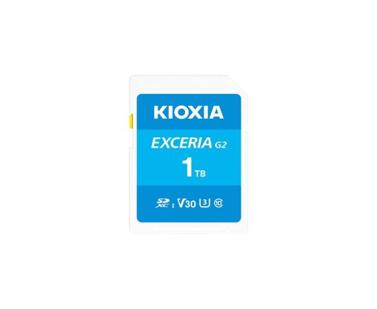 Kioxia Exceria G2 SDXC 1 TB Class 10 UHS-I/U3 V30 (LNEX2L001TG4) Atmiņas kartes micro SD SDHC