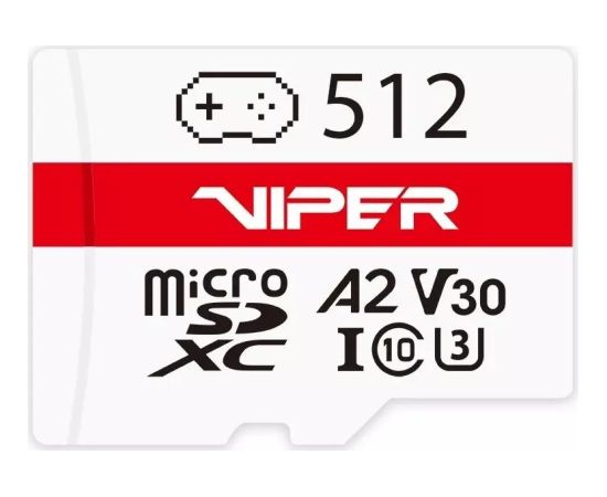 Patriot Gaming Series MicroSDXC 512 GB Class 10 UHS-I/U3 A2 V30 (PV512GGM32MCX) Карты памяти
