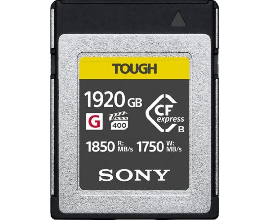 Sony TOUGH CEB-G CFexpress 1.92 TB (CEBG1920T) Карты памяти