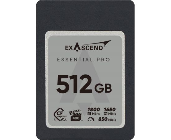 ExAscend Essential Pro Cfexpress 4.0 A 512GB Карты памяти