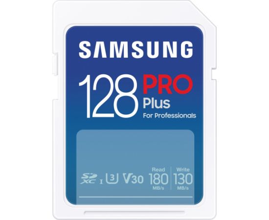 Samsung PRO Plus SDXC 128 GB U3 V30 (MB-SD128S/EU) Atmiņas kartes micro SD SDHC