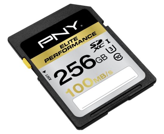 Pny Technologies PNY Elite Performance SDXC 256 GB Class 10 UHS-I/U3  (SD256ELIPER-EF) Atmiņas kartes micro SD SDHC