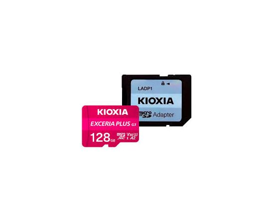 Kioxia EXCERIA PLUS G3 128 GB MicroSDXC UHS-I 10 V30 Карты памяти