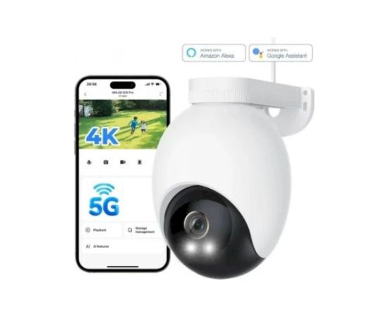Xiaomi IMILAB EC6 Pro Āra Drošības kamera 4K balta Video novērošanas kameras