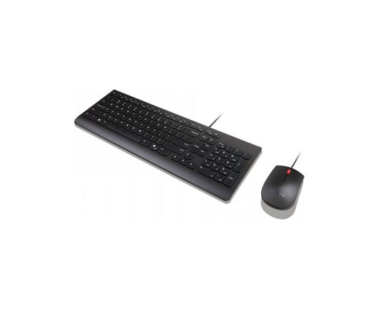 LENOVO ESSENTIAL WIRED KEYBOARD & MOUSE GERMAN (COPILOT) Klaviatūras