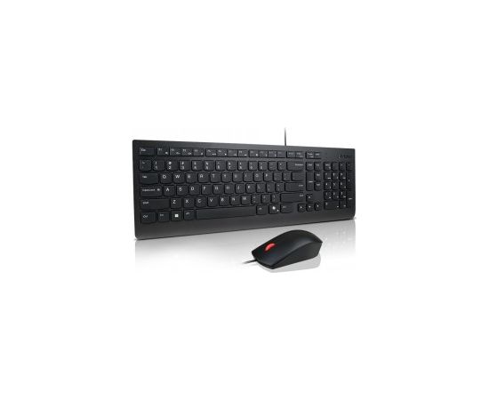 LENOVO ESSENTIAL WIRED KEYBOARD & MOUSE GERMAN (COPILOT) Klaviatūras