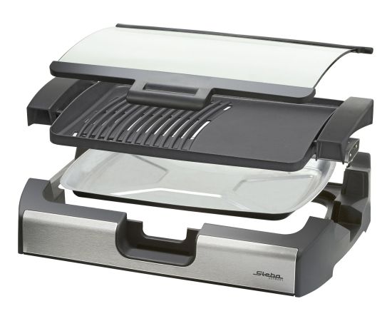 Steba BBQ table grill VG 200 (black, 2,200 watts, with glass lid) Jaunumi - Sports