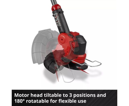 Einhell Power X-Change Akku-Rasentrimmer GE-CT 18/25-1 Li-Solo, 18Volt (rot/schwarz, ohne Akku und Ladegerät) Новинки Для дома и сада 