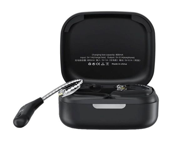 KZ AZ09 black - Adapter Bluetooth do słuchawek Mikrofoni