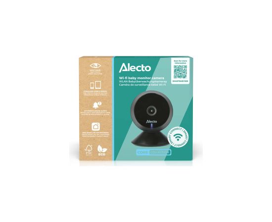 Alecto Mazuļa video uzraudzības ierīce, melna - SMARTBABY5BK Mazuļu uzraudzības ierīces