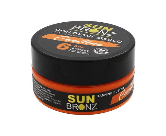 Vivaco Sun Bronz Carotene Tabbing Butter SPF 6 - Opalovací máslo 150ml Smaržas - NESAKĀRTOTS