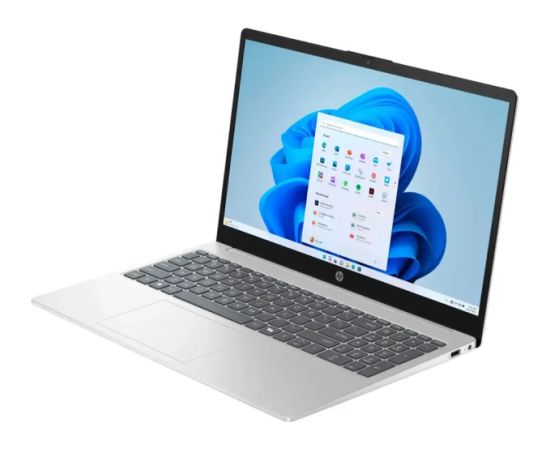 HP 15-fd0127 15.6'' FHD Touch Intel Core i7-1355U 16GB 512GB SSD W11H, Natural Silver Portatīvie datori