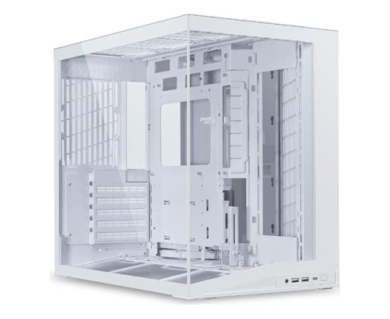 Case LIAN LI O11D MINI V2 Flow Micro Colour White G99.O11DMIV2FW.00 Datoru korpusi