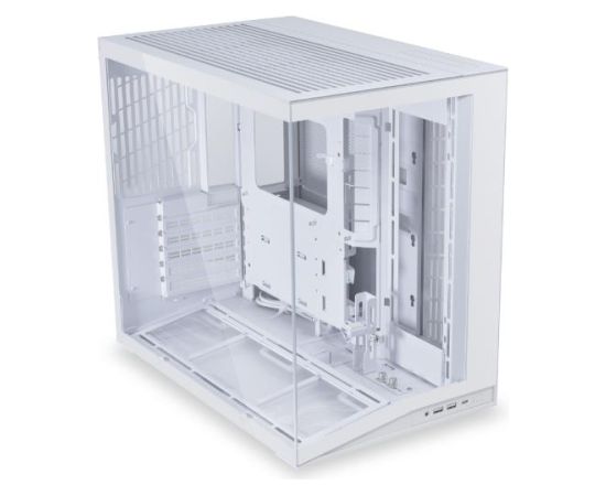 Case LIAN LI O11D MINI V2 Flow Micro Colour White G99.O11DMIV2FW.00 Datoru korpusi