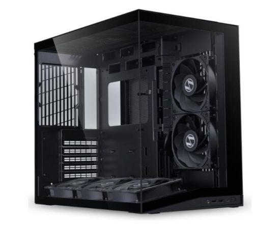 Case LIAN LI O11 DYNAMIC MINI V2 FLOW MiniTower Colour Black G99.O11DMIV2FX.00 Datoru korpusi
