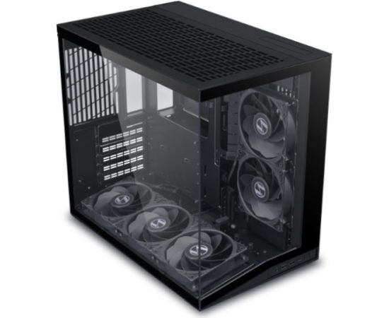 Case LIAN LI O11 DYNAMIC MINI V2 FLOW MiniTower Colour Black G99.O11DMIV2FX.00 Datoru korpusi