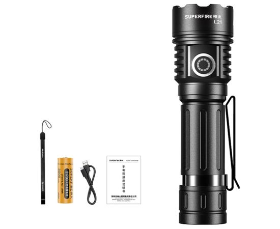 Superfire L21 Flashlight Jaunumi - Sports