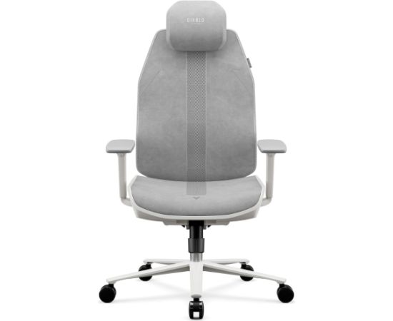 Krzesło biurowe Diablo Chairs Fotel biurowy ergonomiczny jasnoszary V-Flash Light Grey Jaunumi, mēbeles, māja