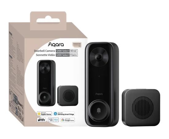 Aqara Doorbell Camera G400 Select Viedie Sensori
