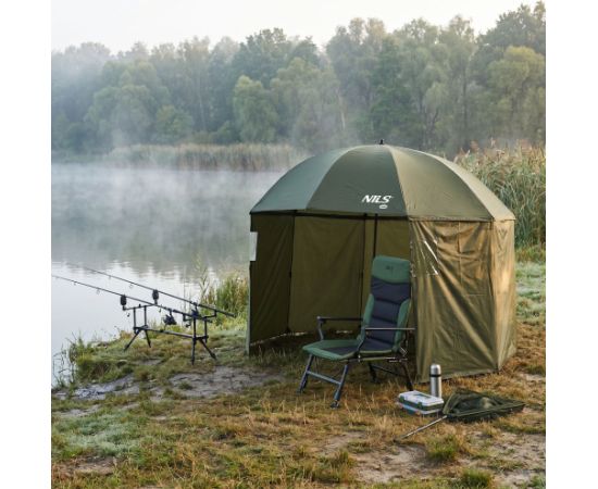 NC4702 ZVEJAS LIETUSSARGS AR SĀNU VĀGU NILS CAMP Рыболовное снаряжение