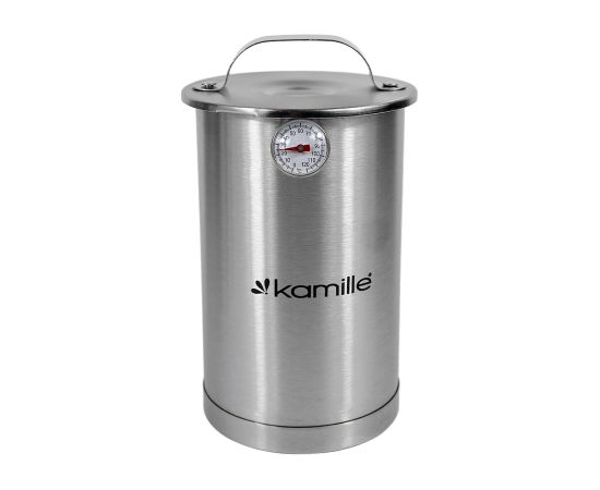 Tērauda šķiņķa vārītājs + termometrs, 1,5 l, 6506, Kamille Katli