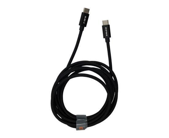 Evelatus   USB 2.0 Type C to Type C 2M 100W5A black cable Дата USB-кабели