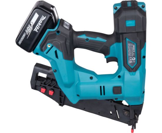 Makita cordless compression nailer DBN610Z, 18 volts (blue/black, without battery and charger) Новинки Для дома и сада 