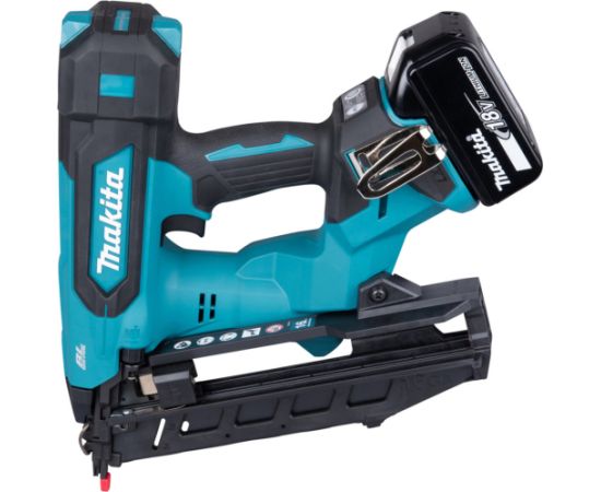 Makita cordless compression nailer DBN610Z, 18 volts (blue/black, without battery and charger) Новинки Для дома и сада 