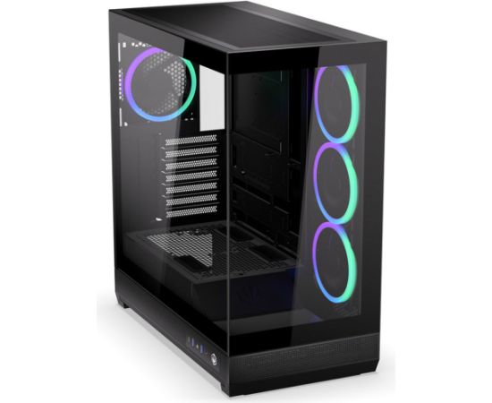 ENDORFY Fishtank 6000 Corona (black, tempered glass x 2) Datoru korpusi
