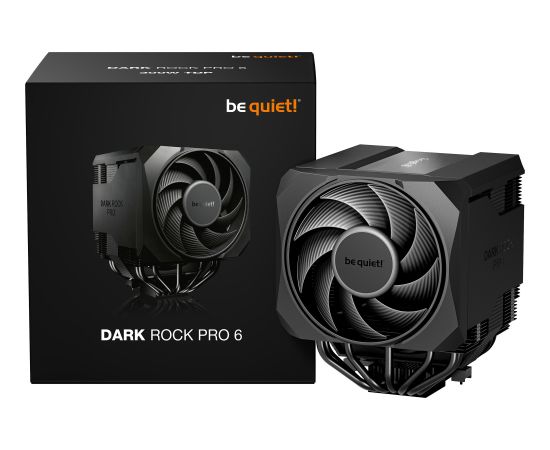 Be Quiet! Be quiet Dark Rock Pro 6 (black, 120 mm) Korpusu dzesēšana