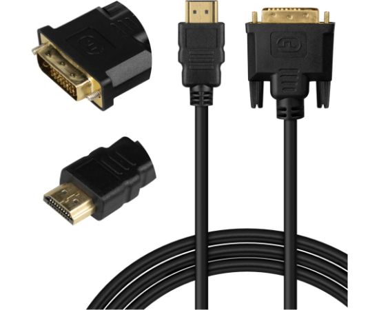 Savio CL-212 HDMI cable 1.8 m HDMI Type A (Standard) Black  Кабель HDMI