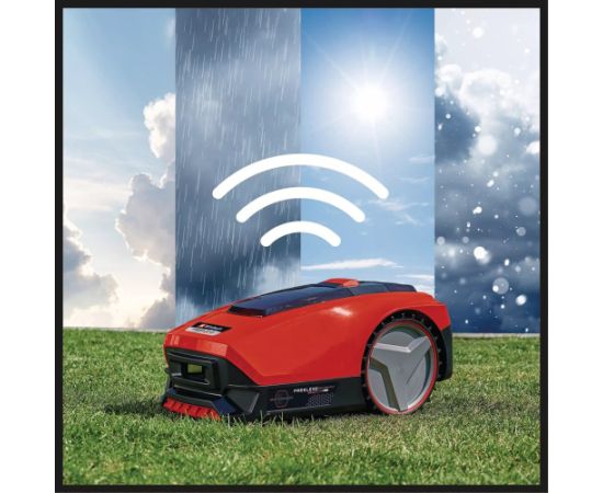 Einhell Freelexo Smart 750 Robotic lawn mower Battery Black, Red, Silver Jaunumi -Dārzam