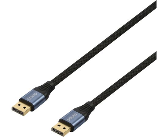Savio CL-209 DisplayPort cable 1 m Black Dažādi vadi
