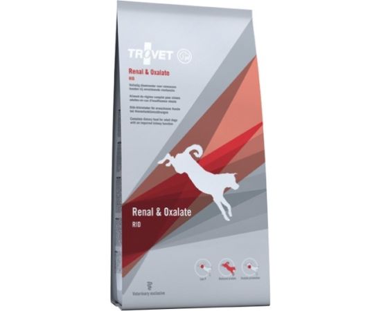 TROVET Renal & Oxalate RID - dry dog food - 3kg Suņu barība