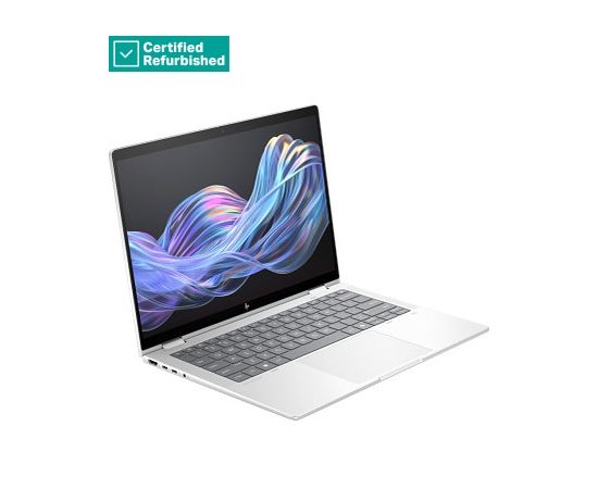 RENEW GOLD HP EliteBook X Flip G1i AI 14 - Ultra 7-268V, 32GB, 512GB SSD, 14 WUXGA Privacy Touch Glare, 5MP IR cam, FPR, UK backlit keyboard, Glacier Silver, 68Wh, Win 11 Pro, 1 years   C65SRUCR#ABU Ноутбуки