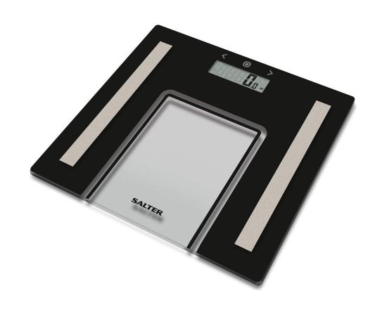 Salter 9128 BFEU12  Glass Analyser Scale - Black Весы для тела