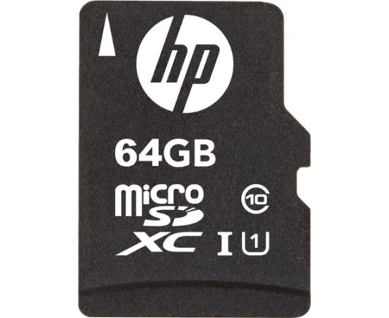 HP MicroSDXC 64 GB Class 10 UHS-I/U1  (SDU64GBXC10HP-EF) Карты памяти