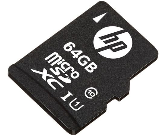 HP MicroSDXC 64 GB Class 10 UHS-I/U1  (SDU64GBXC10HP-EF) Карты памяти