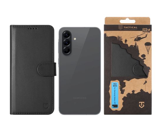 Tactical Field Notes Case Aizsargapvalks priekš Samsung Galaxy A57 / melns Neoriģinālie Maciņi