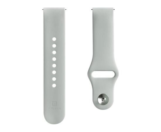 Evelatus   20mm Silicone Loop Watch Straps (S/M 110mm) Gray Smart pūlksteņu aksesuāri