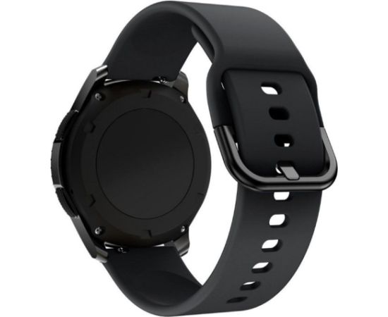 iLike Universal  Strap TYS smartwatch band 20mm Black Smart-Watch aksesuāri