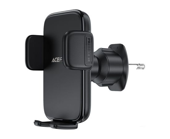 Acefast   Acefast D27 Car Air Vent Phone Holder 4.5-6.7" - Black Black Telefonu Turētāji Auto Velo Moto
